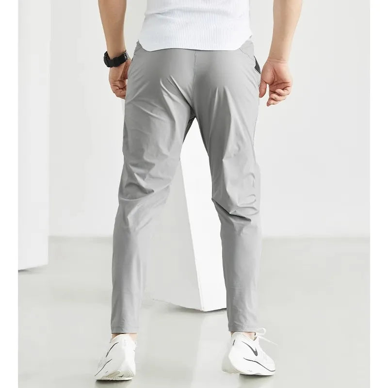 Pantalón deportivo de poliéster para hombres