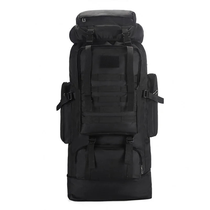 Mochila mimetizada para acampar al aire libre de 100L