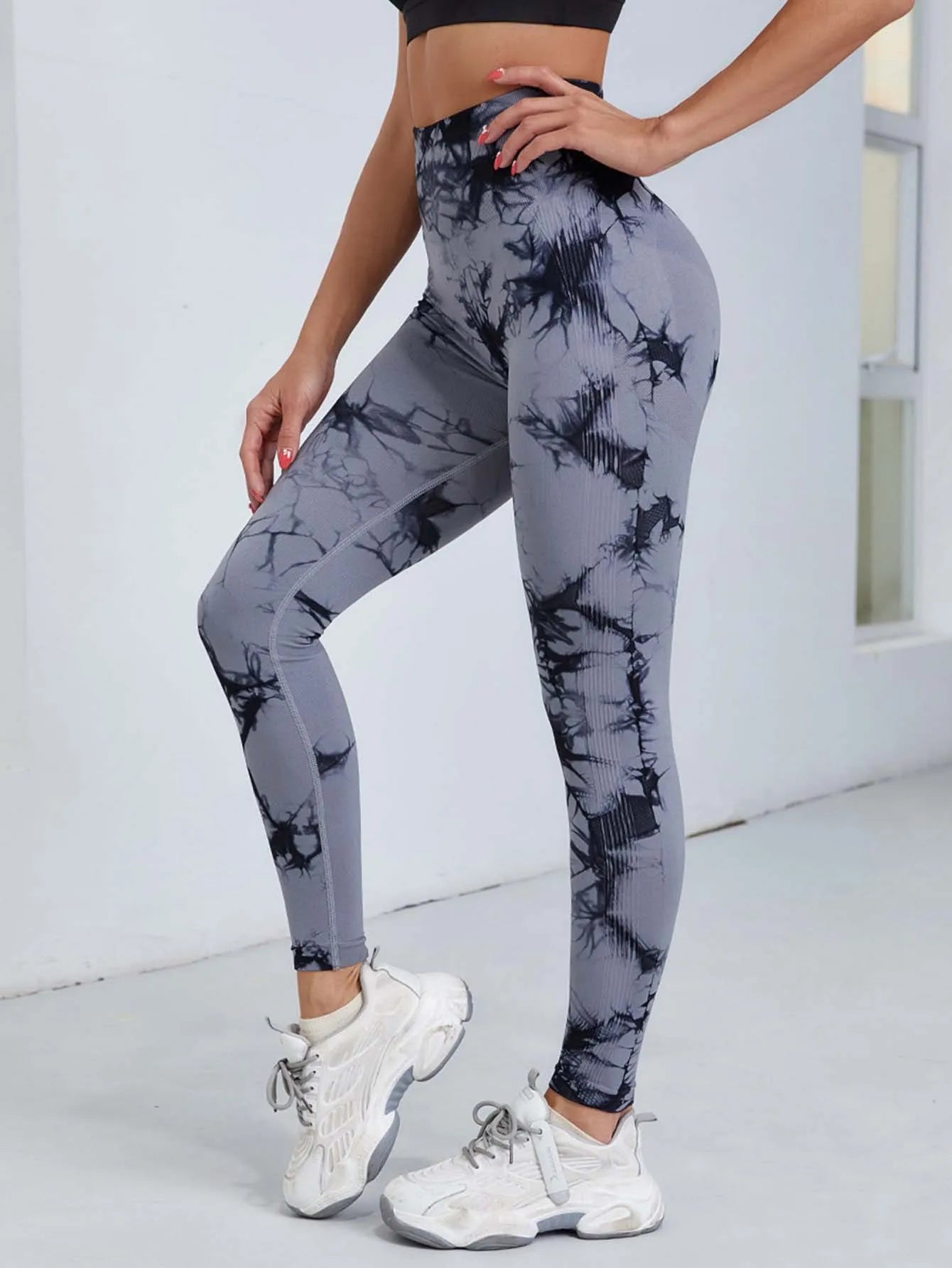 Pantalones de Yoga Tie Dye para mujer