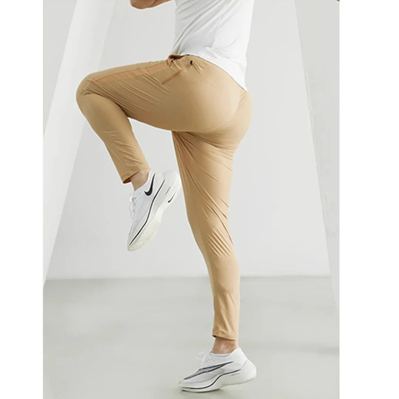 Pantalón deportivo de poliéster para hombres