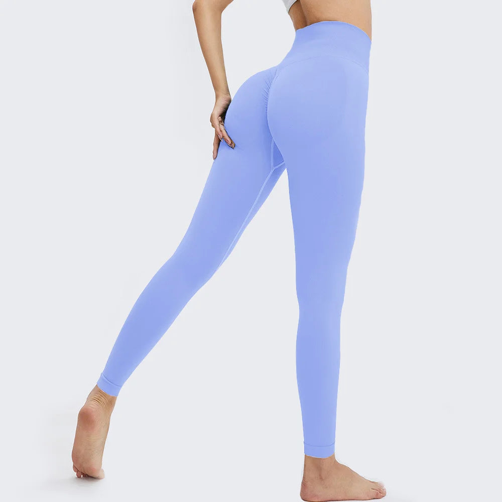 Nuevas mallas deportivas Push Up sin costuras para mujer