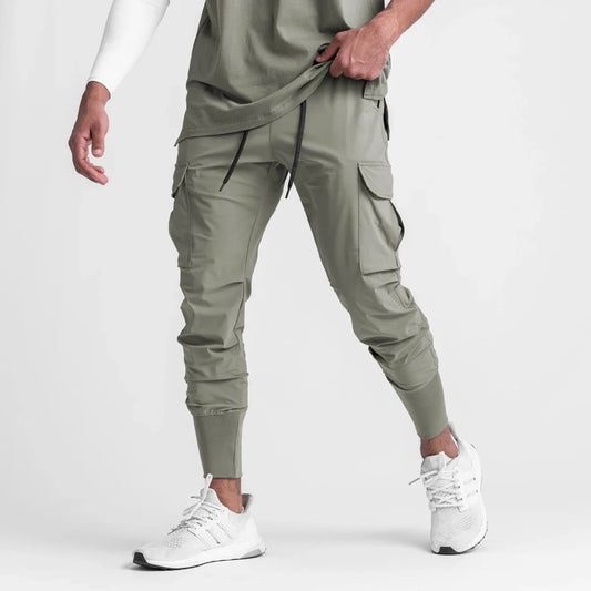 Pantalones deportivos de camuflaje para hombre